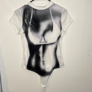 Fashion Nova Graphic Women's BodySuit